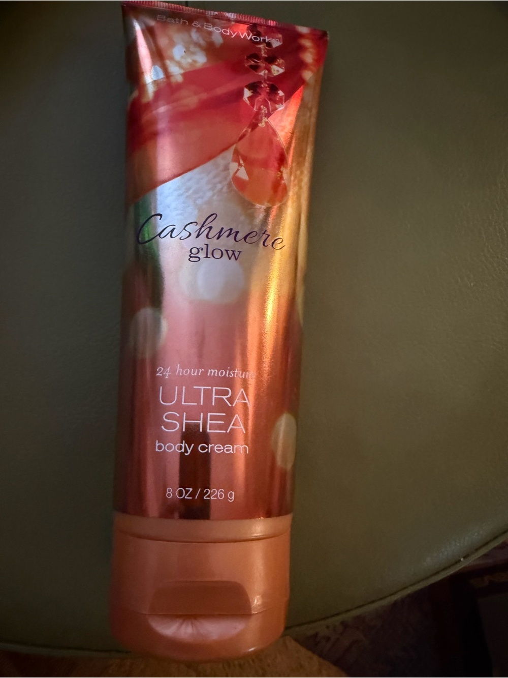 Bath & Body Works Cashmere Glow Ultra Shea Body Cream - Rose Gold/Peach